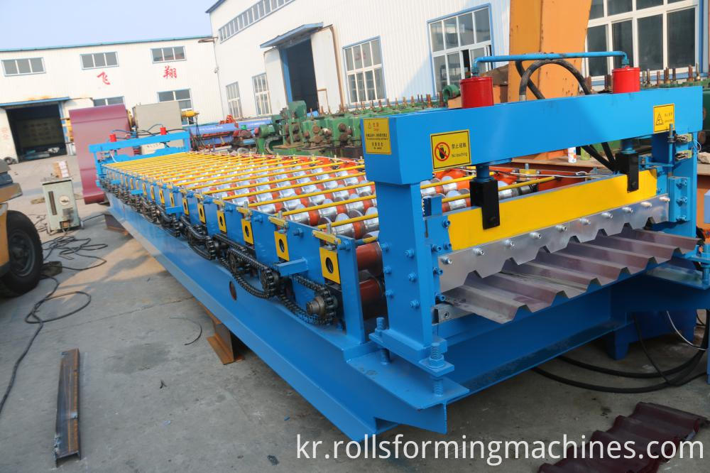 사다리꼴 루핑 금속 지붕 패널 기계 trapezoid roofing metal roof panel machine